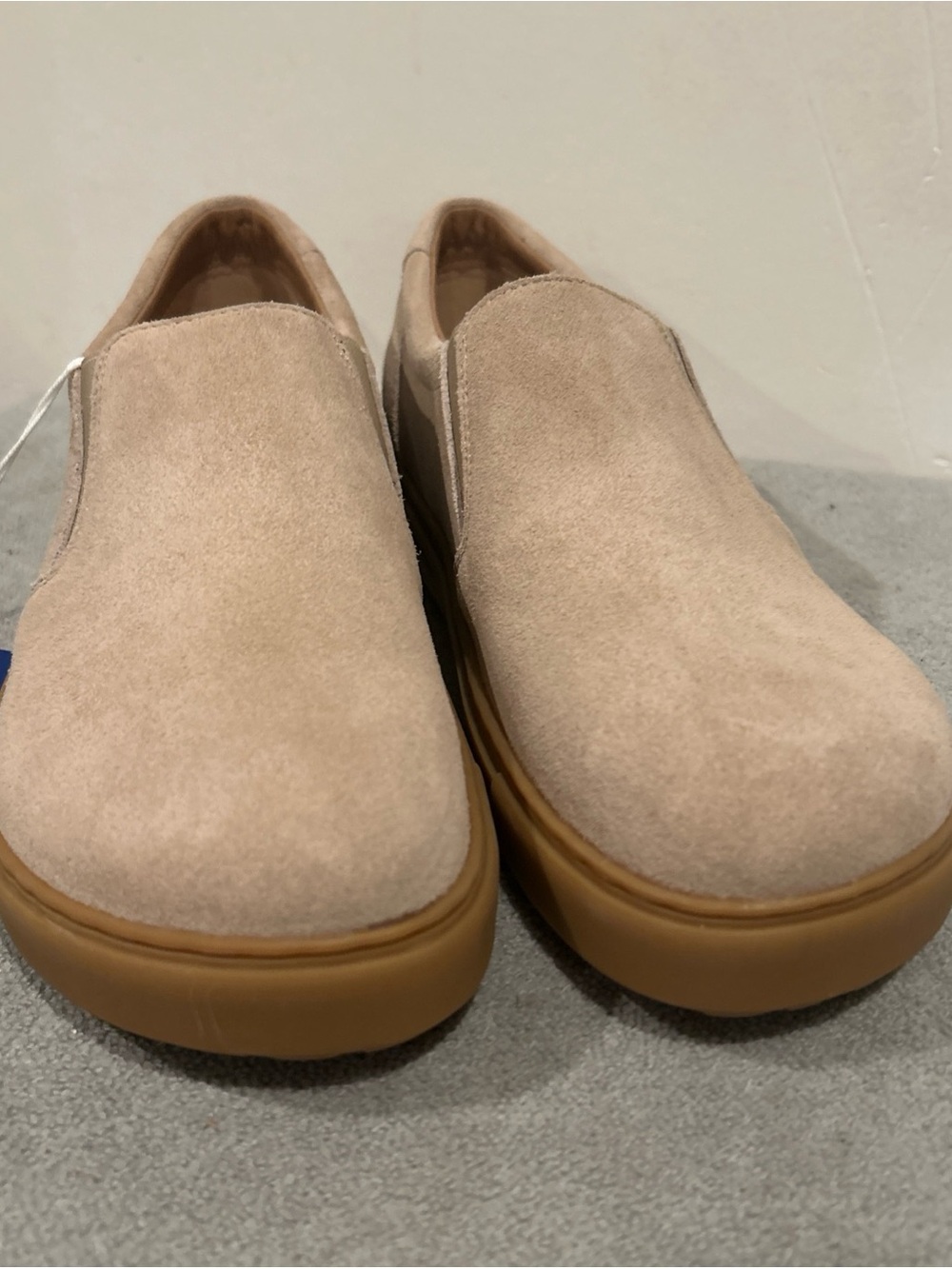 BIRKENSTOCK OSWEGO SUEDE LEATHER SLIP-ON SHOES MEN Sz 8 EURO 41 TAN NEW
